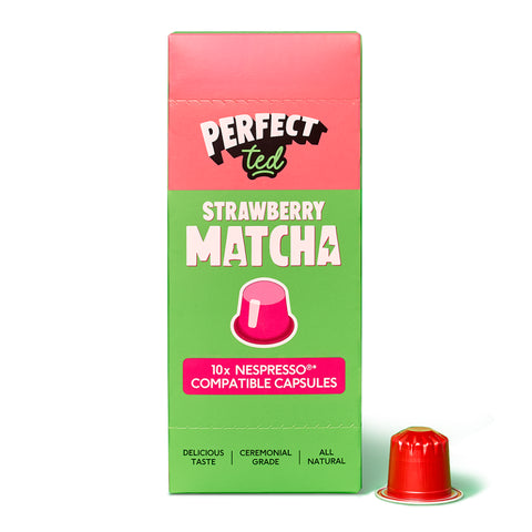 Strawberry Matcha Nespresso® Compatible Pods