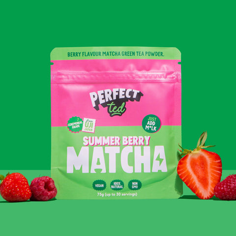 Summer Berry Matcha Powder