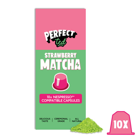 Strawberry Matcha Nespresso® Compatible Pods