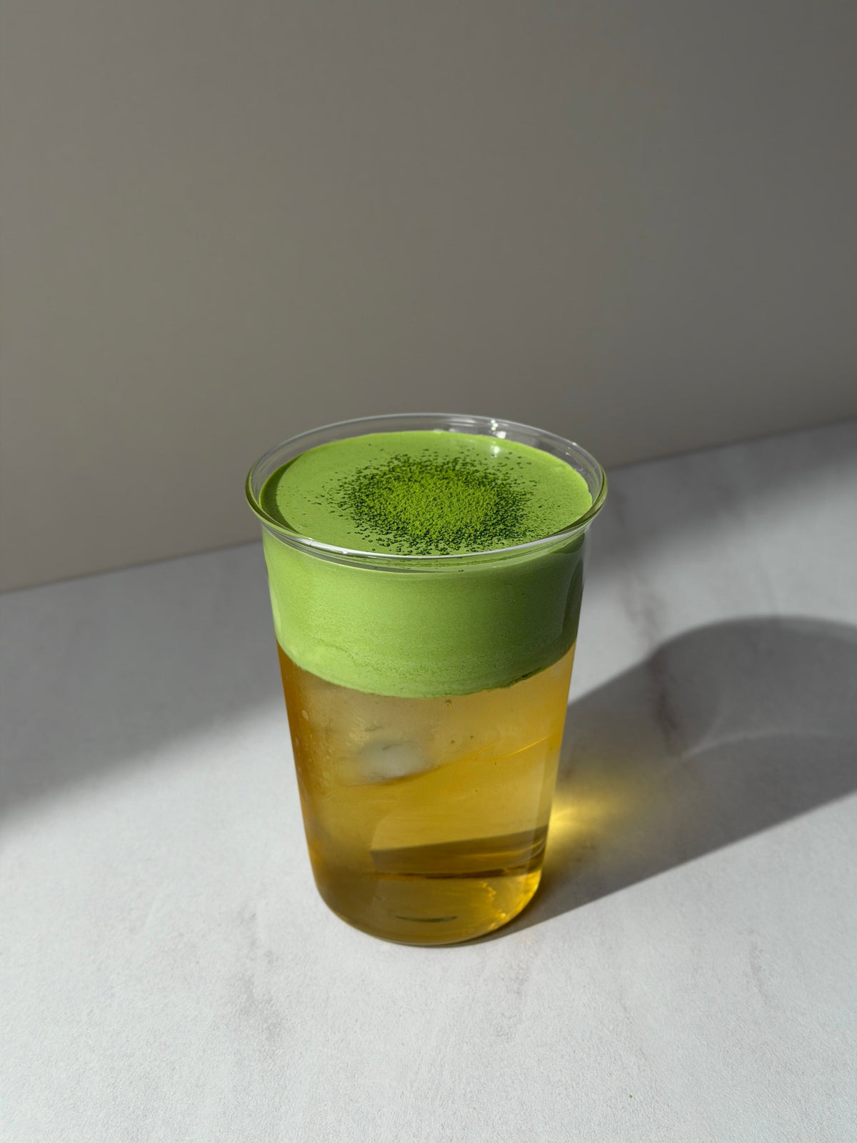 how to make an apple juice matcha cloud - PerfectTed