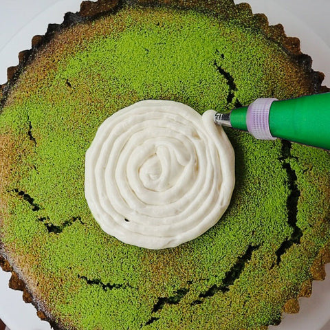 matcha lemon meringue tart (vg) - PerfectTed