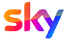 a colorful logo with a white background