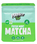 75g pouch of fresh mint matcha latte powder