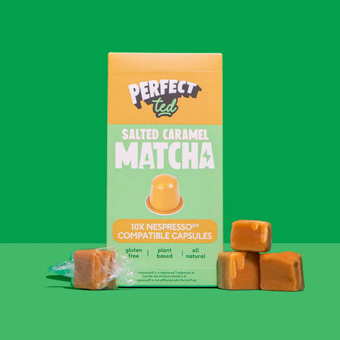 Salted Caramel Matcha Nespresso® Compatible Pods