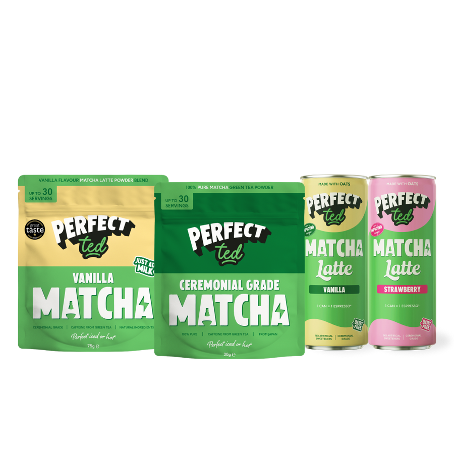 a group of green and yellow beverage cans