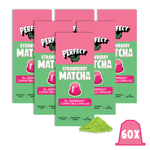 Strawberry Matcha Nespresso® Compatible Pods