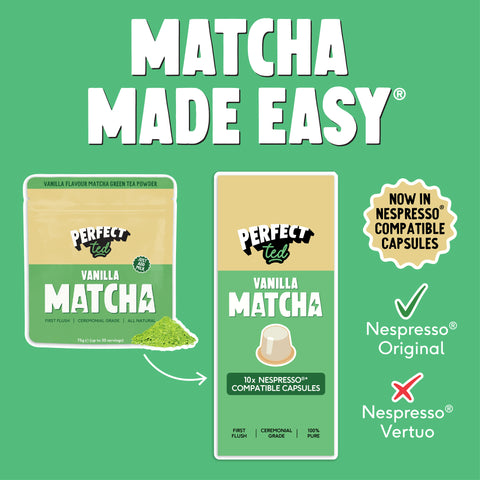 Vanilla Matcha Nespresso® Compatible Pods