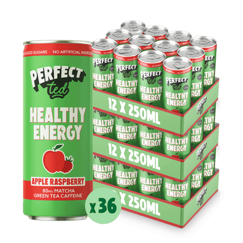 apple raspberry healthy energy - PerfectTed - Energy Drinks