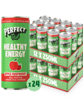 apple raspberry healthy energy - PerfectTed - Energy Drinks