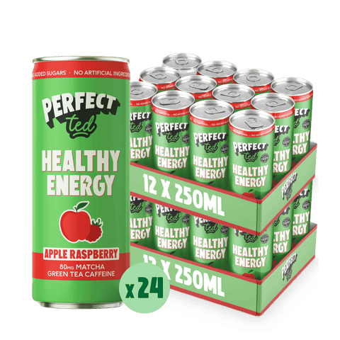 apple raspberry healthy energy - PerfectTed - Energy Drinks