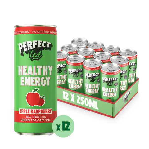 apple raspberry healthy energy - PerfectTed - Energy Drinks