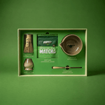 brown matcha set
