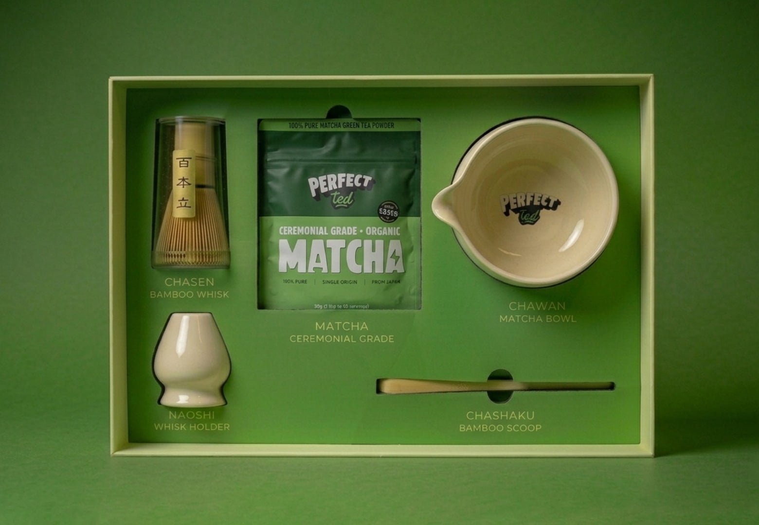 build your own perfect ted matcha set - cream - PerfectTed - 