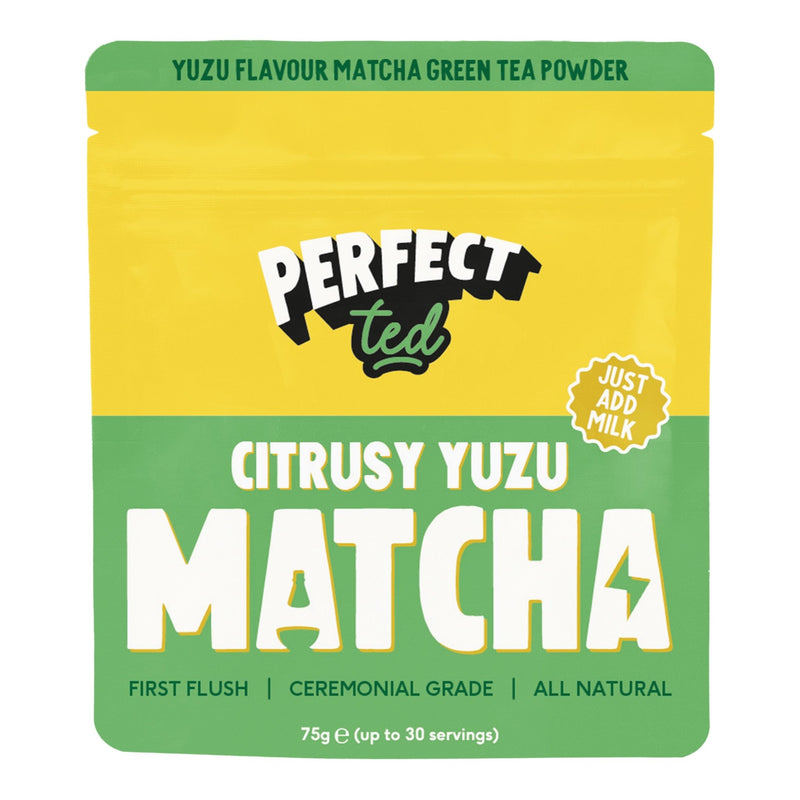 citrusy yuzu matcha powder free