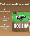 hojicha powder - 30g - PerfectTed -