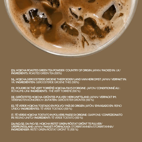 hojicha powder - 30g - PerfectTed -