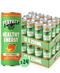 juicy peach healthy energy - PerfectTed - Energy Drinks