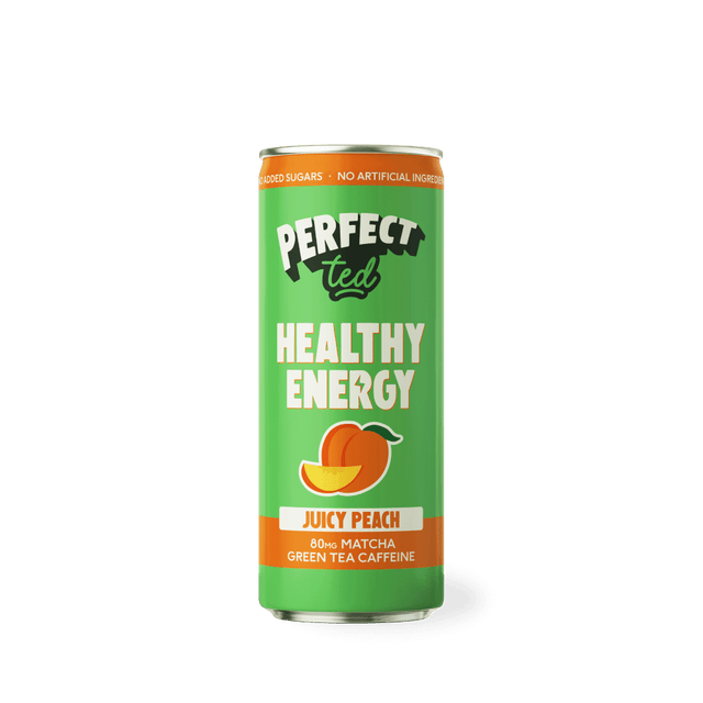 juicy peach healthy energy - PerfectTed - Energy Drinks