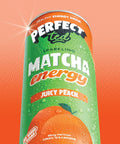juicy peach matcha energy drink - PerfectTed - unlisted