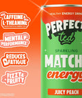 juicy peach matcha energy drink - PerfectTed - unlisted