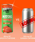 juicy peach matcha energy drink - PerfectTed - unlisted