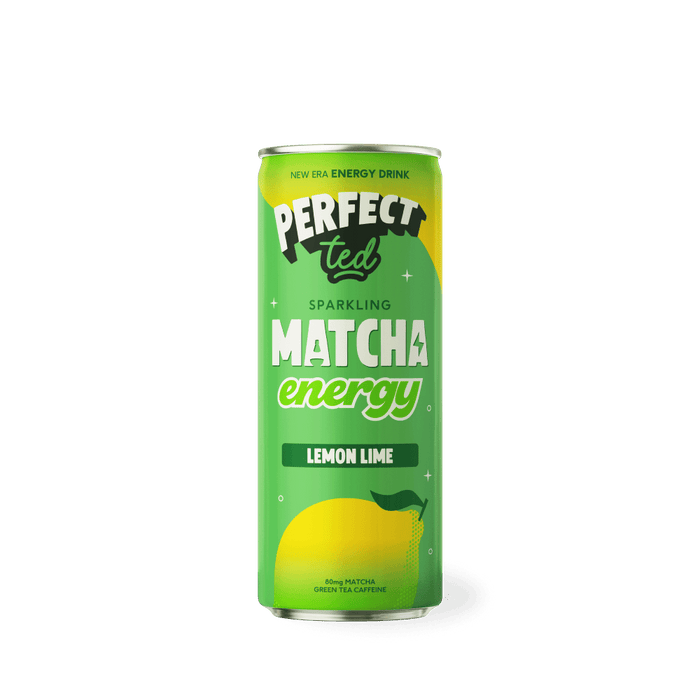 lemon lime matcha energy drink - PerfectTed -