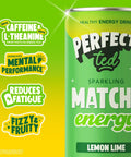 lemon lime matcha energy drink - PerfectTed - unlisted