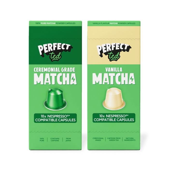 original & vanilla nespresso® pods bundle - PerfectTed - Matcha Pods