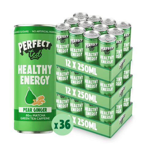 pear ginger healthy energy - PerfectTed - Energy Drinks