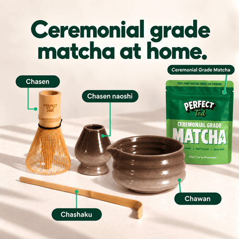 perfect ted brown matcha set - PerfectTed -