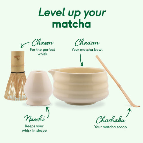 perfect ted butter yellow matcha set - PerfectTed -
