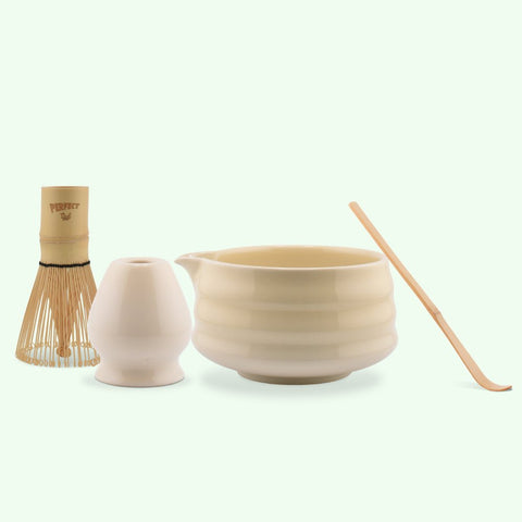perfect ted butter yellow matcha set - PerfectTed -