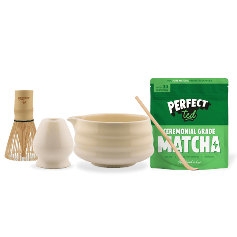 perfect ted butter yellow matcha set - PerfectTed -