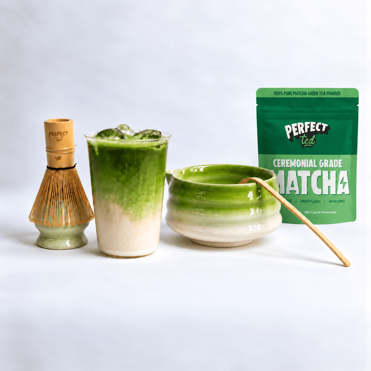 perfect ted green matcha set - PerfectTed -
