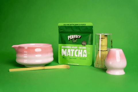 perfect ted pink matcha set - PerfectTed -