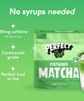 pistachio matcha powder - PerfectTed -