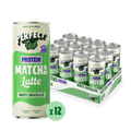 protein matcha latte - white chocolate - PerfectTed - Matcha Latte