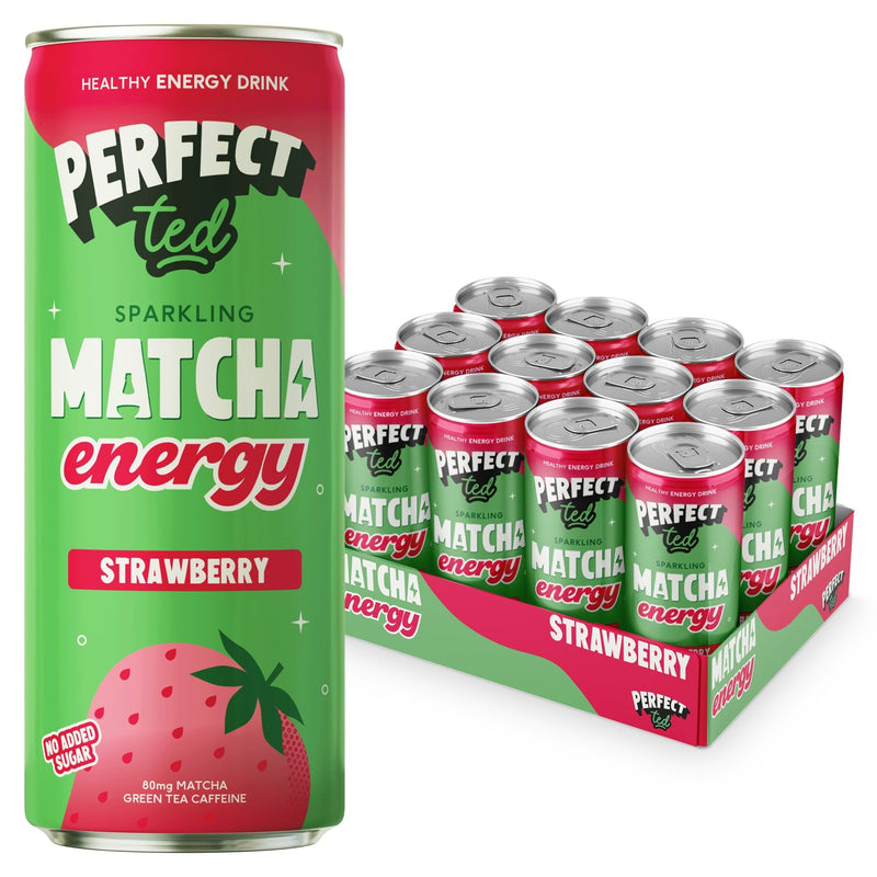 strawberry matcha energy drink