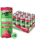 strawberry matcha energy drink - PerfectTed -