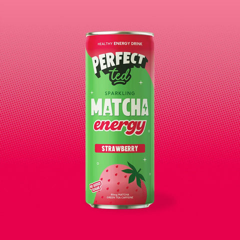 strawberry matcha energy drink - PerfectTed - unlisted