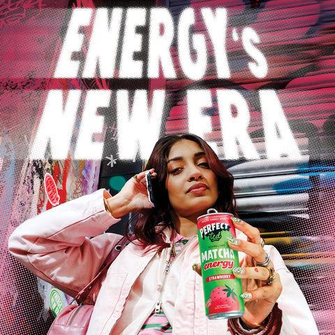 strawberry matcha energy drink - PerfectTed - unlisted