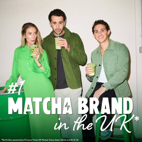 sweetened ceremonial grade matcha sachets - PerfectTed -