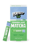 sweetened ceremonial grade matcha sachets - PerfectTed -