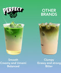 sweetened ceremonial grade matcha sachets - PerfectTed -