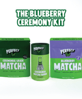 the blueberry ceremony kit - PerfectTed - Matcha Powder