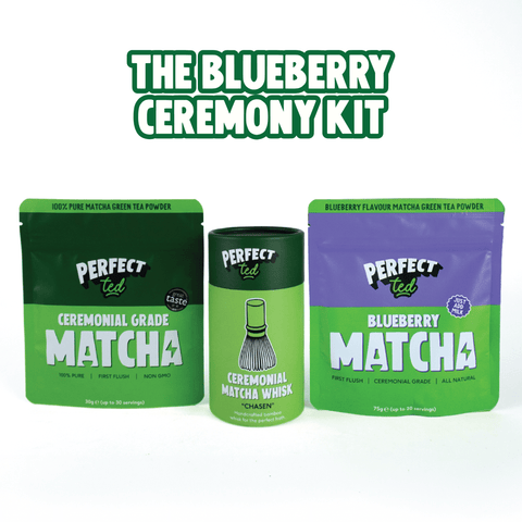 the blueberry ceremony kit - PerfectTed - Matcha Powder