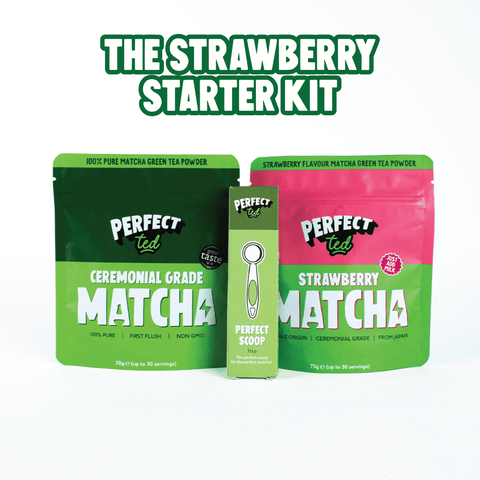 the strawberry starter kit - PerfectTed - Matcha Powder