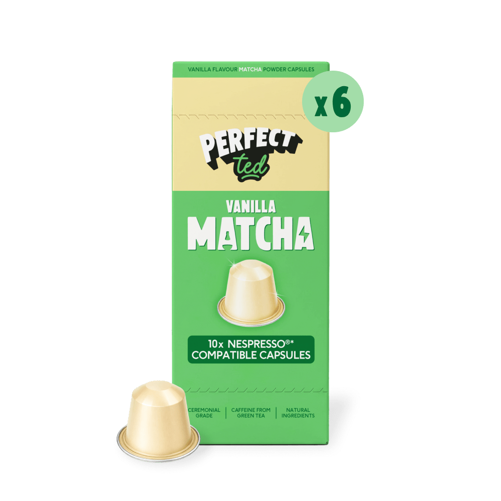 vanilla matcha nespresso® compatible pods - PerfectTed - Matcha Pods