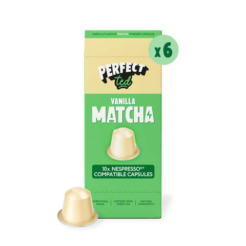 vanilla matcha nespresso® compatible pods - PerfectTed - Matcha Pods