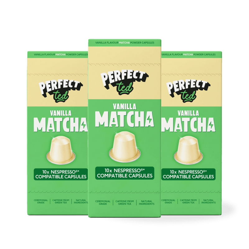 Vanille-Matcha-Kapseln, kompatibel mit Nespresso®